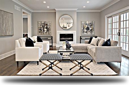 Pictures of real estate agents home staging